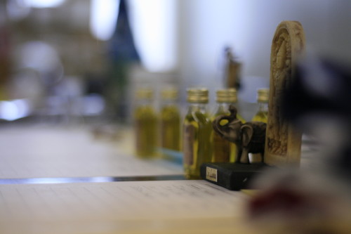 The Charity Auction featured a diversity of exotic items from all around the globe - including artisan made organic olive oil from Spain. Photo: Carolina Hawranek 